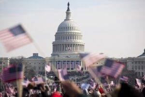 Voter Rally Outside Capitol Building