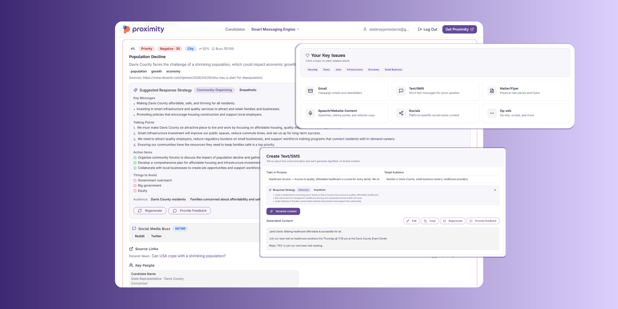 smart messaging engine