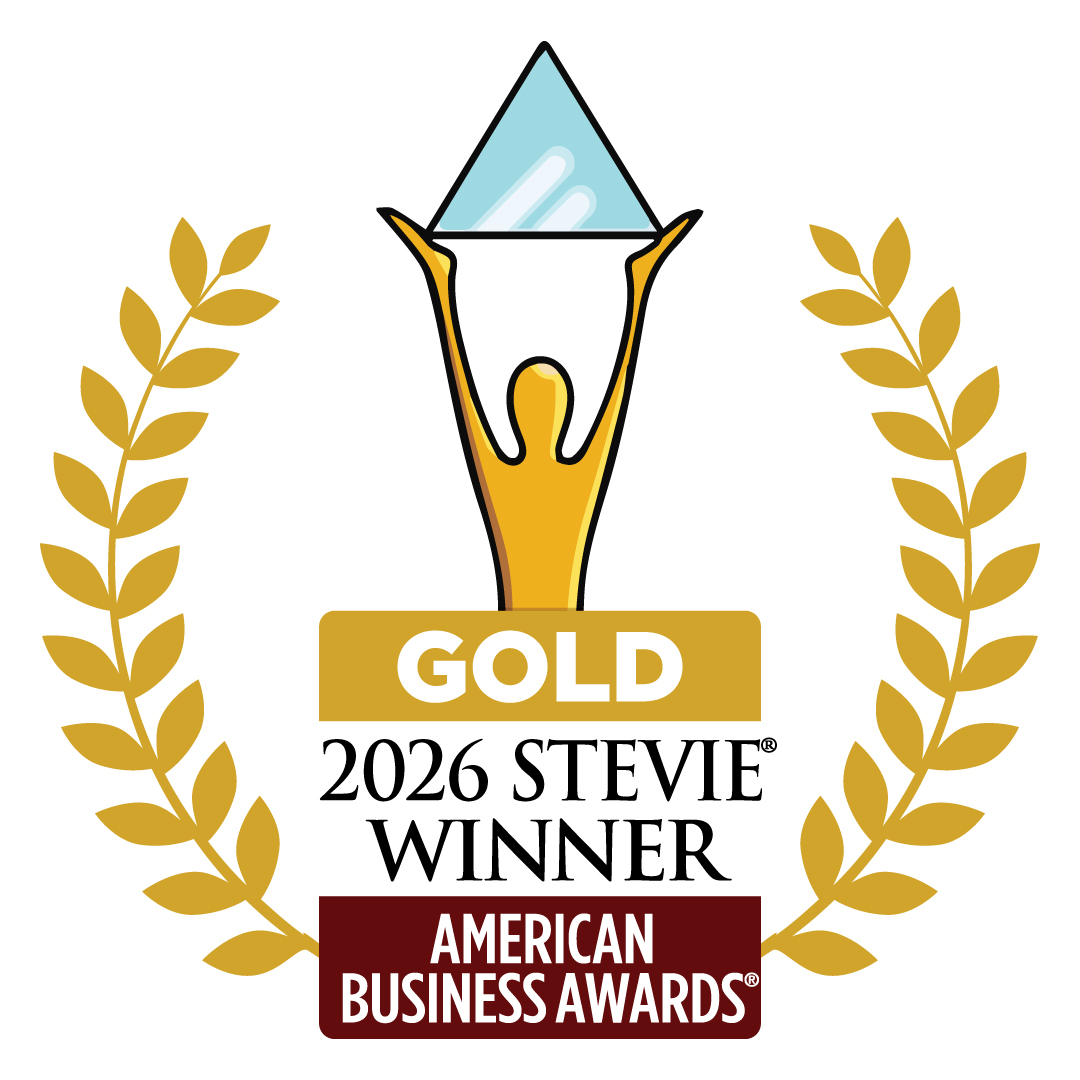 gold stevie award winner